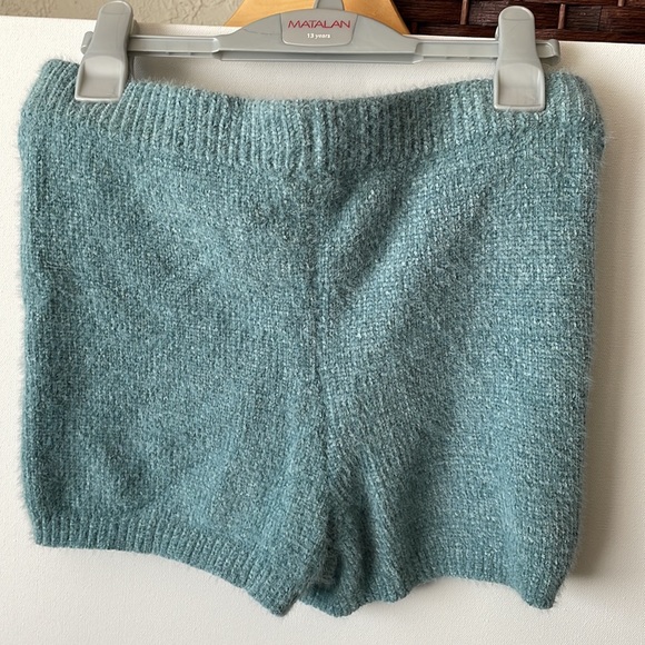 Garage:New Fuzzy Shorts Teal Smokey Blue Size S. - Picture 4 of 4